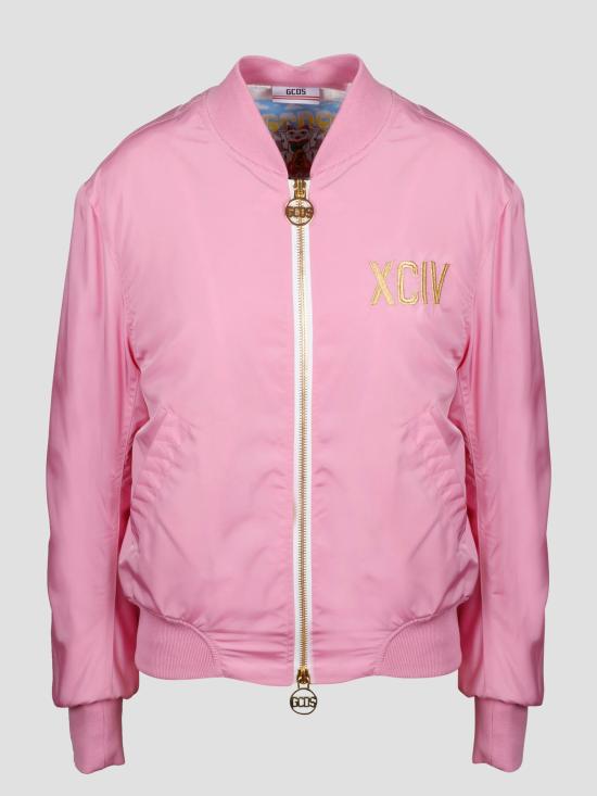  지씨디에스 봄버 자켓 FW18W0410103 PINK