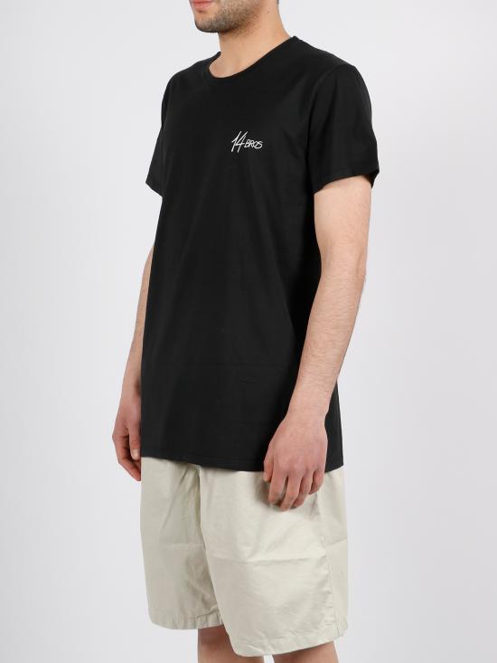  14 브로스 반팔 티셔츠 12679 A5128432 BLACK 900 - 14 BROS