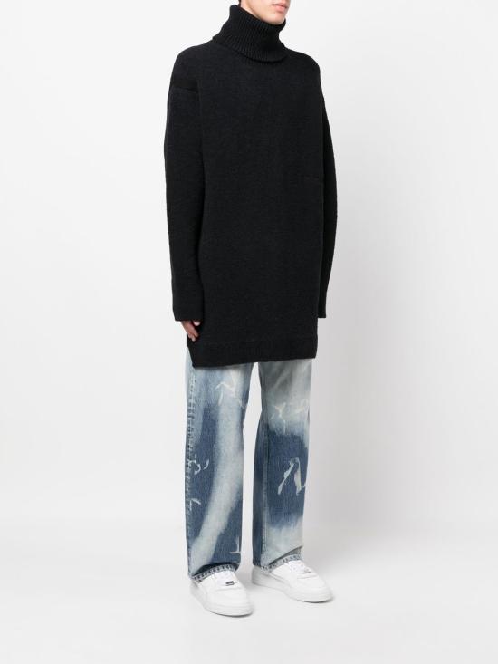  오프화이트 터틀넥 OMHF039F22KNI001 1010 - OFF WHITE