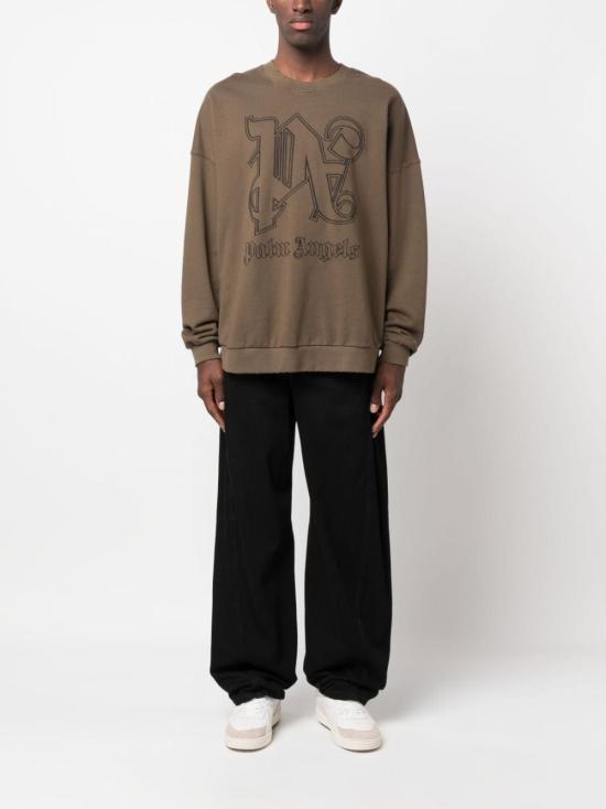  팜앤젤스 긴팔 티셔츠 PMBA074E23FLE001 6010 - PALM ANGELS