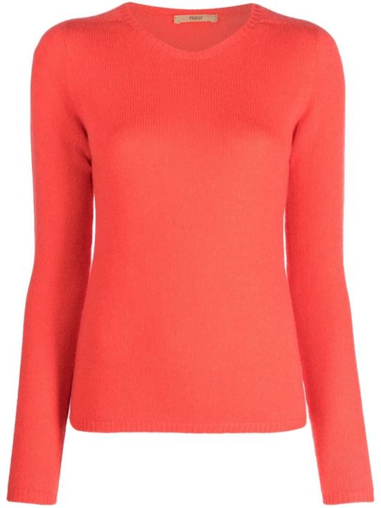  누어 스웨터 P33001 P3338 CORAL - NUUR