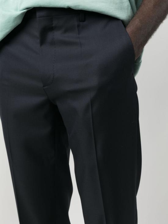  랑방 스트레이트 팬츠 RM TR0002 4916 A23 29 NAVY BLUE - LANVIN