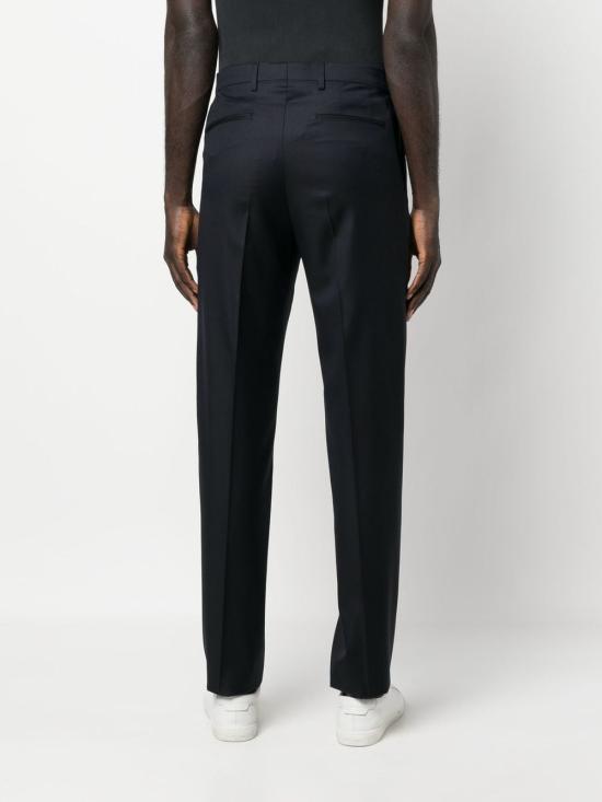  랑방 스트레이트 팬츠 RM TR0002 4916 A23 29 NAVY BLUE - LANVIN