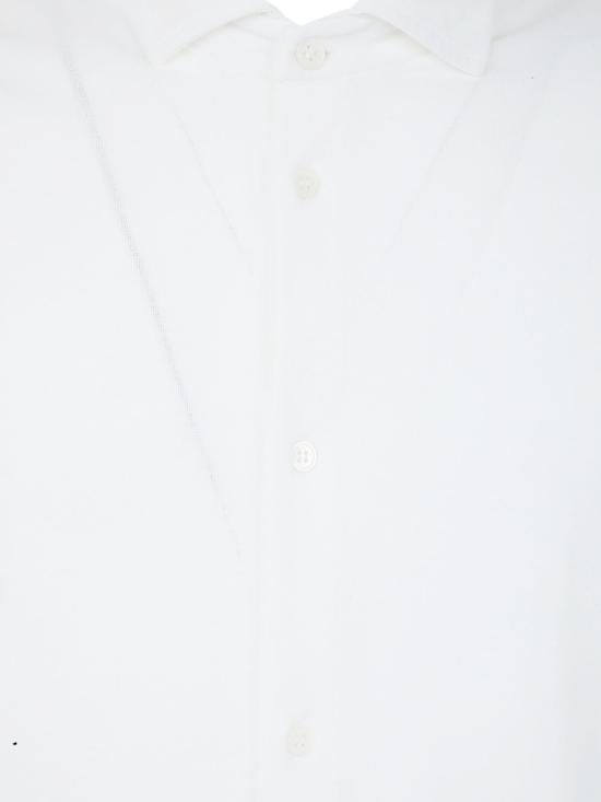  자노네 긴팔 긴팔 셔츠 811978 ZG380 Z0001 WHITE - ZANONE