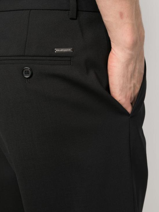  디스퀘어드2 스트레이트 팬츠 S74KB0794 S40320 900 BLACK - DSQUARED2