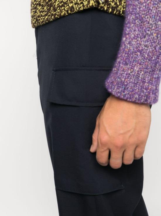  마르니 스트레이트 팬츠 PUMU0095U0 TW839 00B99 BLUBLACK - MARNI