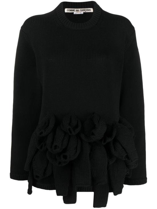  꼼데가르송 스웨터 GL N008 W23 1 BLACK - COMME DES GARCONS