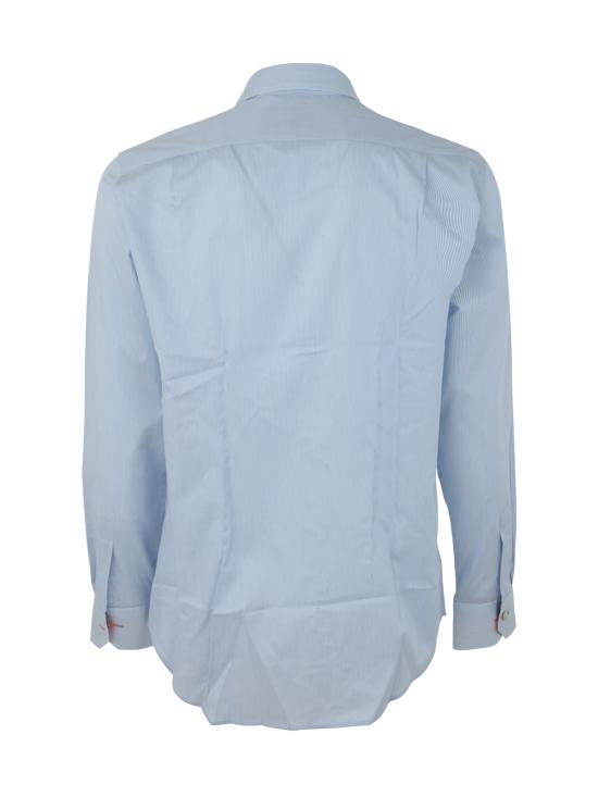  폴 스미스 긴팔 긴팔 셔츠 M1R 800P3 K01918 40 BLUE - PAUL SMITH