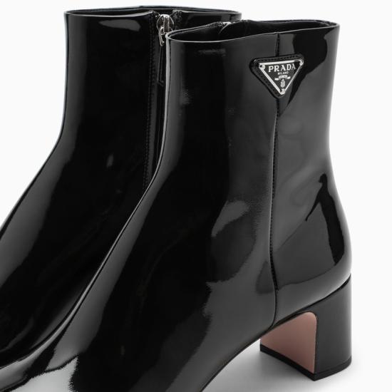  프라다 / 여성 페이턴트 레더 앵클 부츠 1T192N055069 Black BPG - PRADA