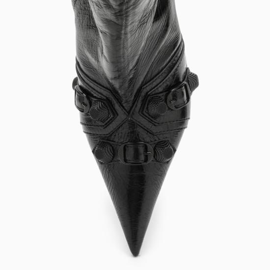  발렌시아가 / 여성 카골 레더 힐 부츠 694395WBUA1 Black BPG - BALENCIAGA