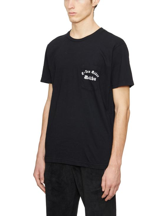  로컬 어쏘리티 반팔 티셔츠 GA23SSP10WASHEDBLACK Black - LOCAL AUTHORITY