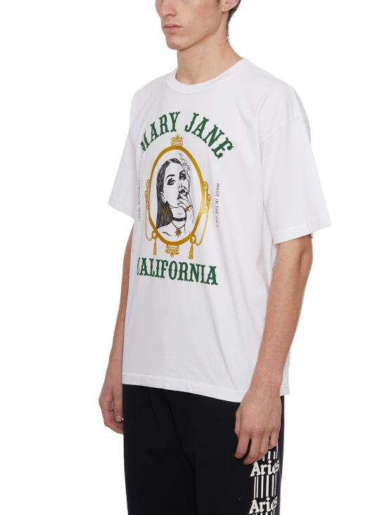  로컬 어쏘리티 반팔 티셔츠 GA23SSN11WHITE White - LOCAL AUTHORITY