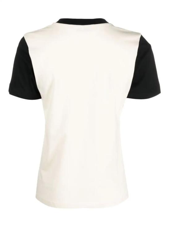  웨일즈보너 반팔 티셔츠 WA23JE20JE01100 BLACK AND IVORY - WALES BONNER