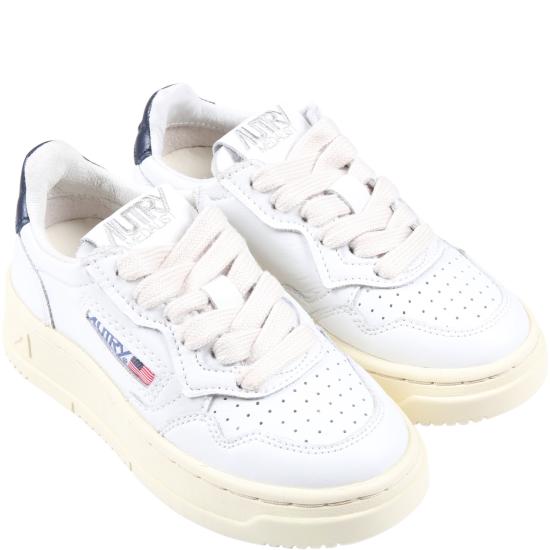 25FW [키즈] 오트리 스니커즈 KULK LL12 WHITE - AUTRY