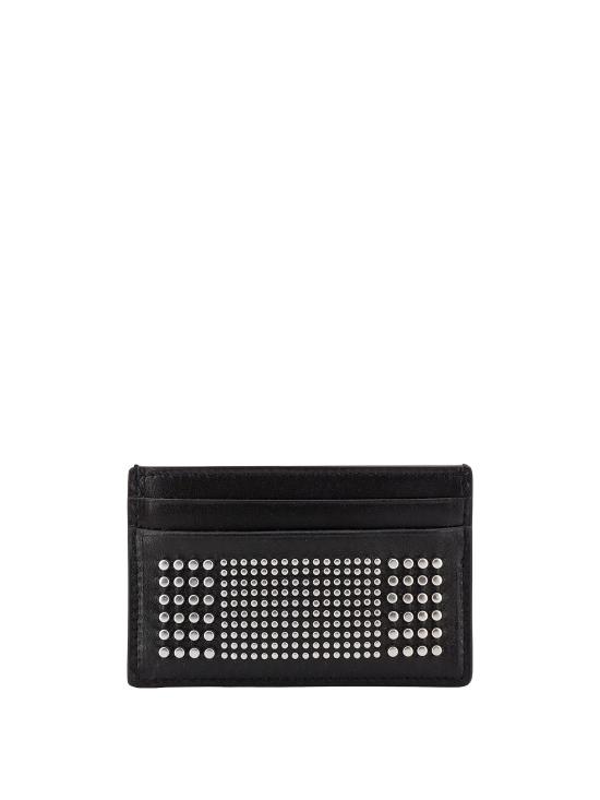 24FW 알렉산더 맥퀸 카드지갑 7362301AAQ2 1000 Black