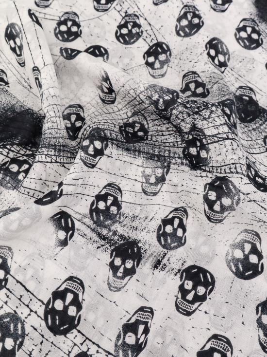 24FW 알렉산더 맥퀸 머플러/스카프 7772574418Q 9060 Multicolor - ALEXANDER MCQUEEN