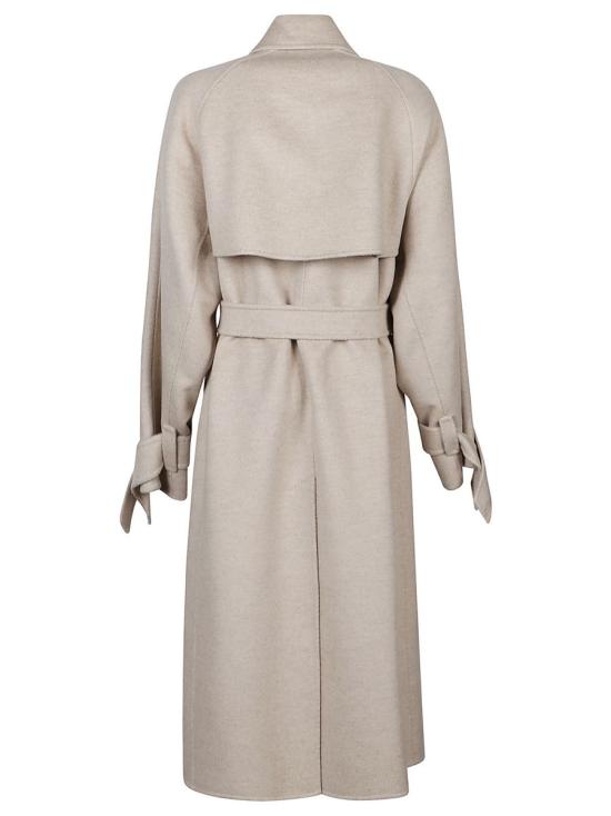 24FW 막스마라 팔콘 트렌치 코트  2310160335600 WHITE - MAX MARA