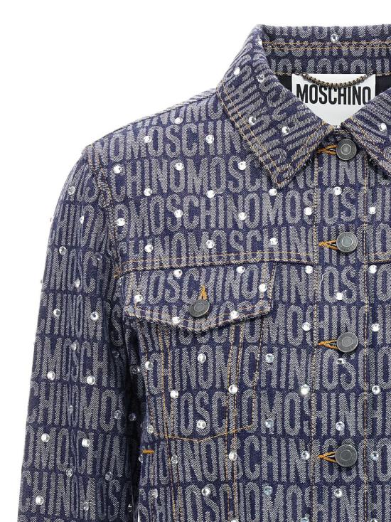  모스키노 자켓 A050677232290 BLUE - MOSCHINO