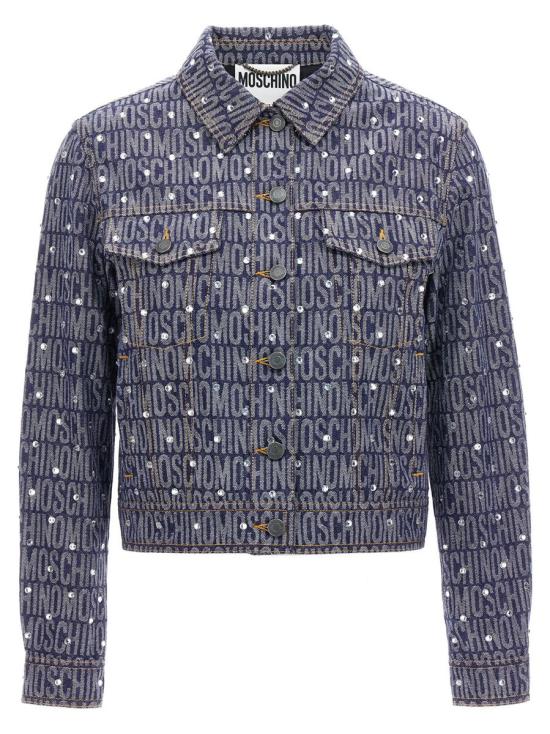  모스키노 자켓 A050677232290 BLUE