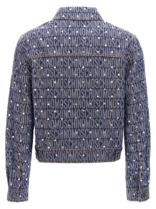 모스키노 자켓 A050677232290 BLUE - MOSCHINO