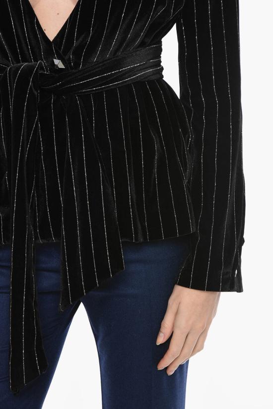  필립 플레인 블라우스 A18C WRG0843 PTE086N 02 Black - PHILIPP PLEIN