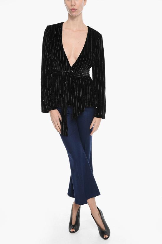  필립 플레인 블라우스 A18C WRG0843 PTE086N 02 Black - PHILIPP PLEIN