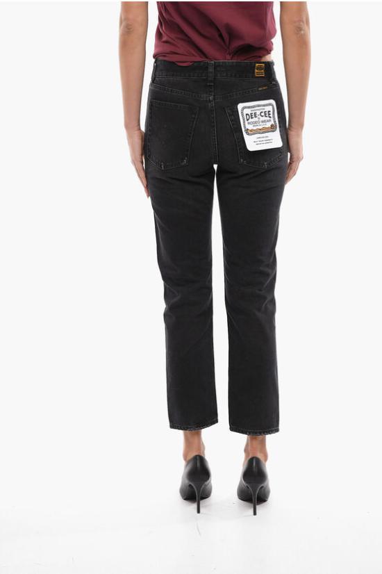  워싱톤디치 데님 스트레이트 팬츠 스트레이트 팬츠 PLWW0103 Black - WASHINGTON DEE CEE