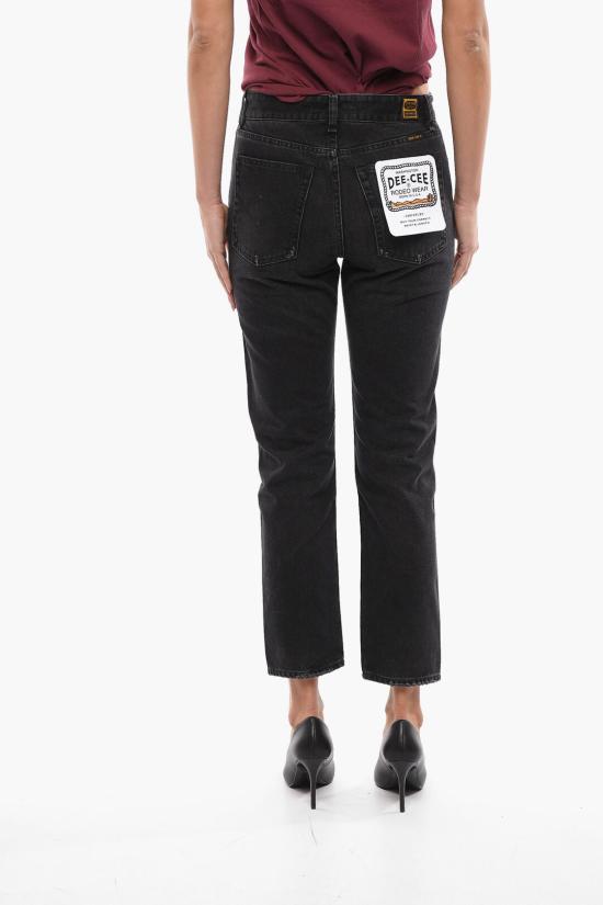  워싱톤디치 데님 스트레이트 팬츠 스트레이트 팬츠 PLWW0103 Black - WASHINGTON DEE CEE