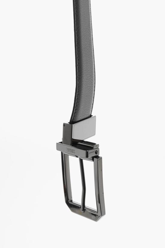  에르메네질도제냐 가죽 벨트 B011RZ LHMAV NTM Black - ERMENEGILDO ZEGNA