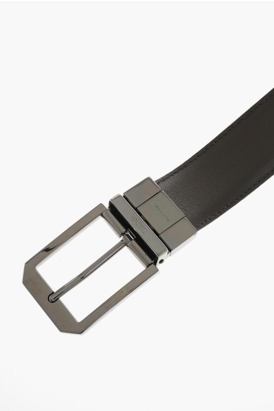  에르메네질도제냐 가죽 벨트 B011RZ LHMAV NTM Black - ERMENEGILDO ZEGNA