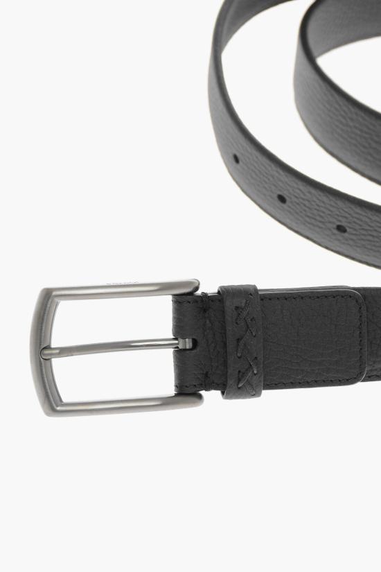  에르메네질도제냐 가죽 벨트 B014BZ LHCEO NER Black - ERMENEGILDO ZEGNA