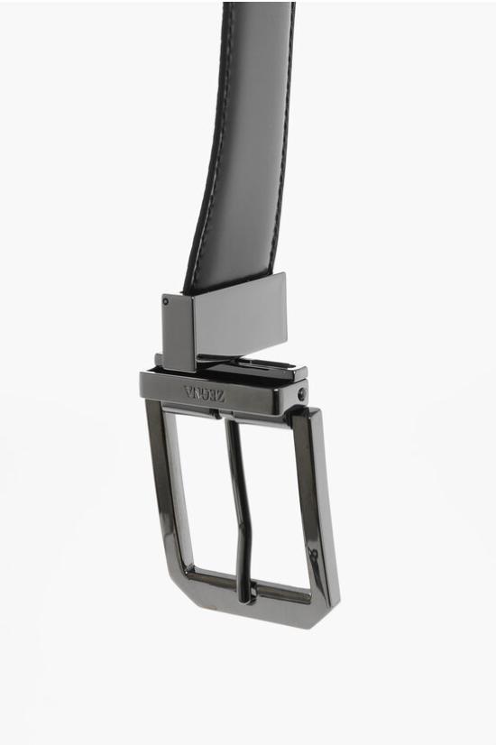  에르메네질도제냐 가죽 벨트 B011RZ LHAVG TBT Black - ERMENEGILDO ZEGNA