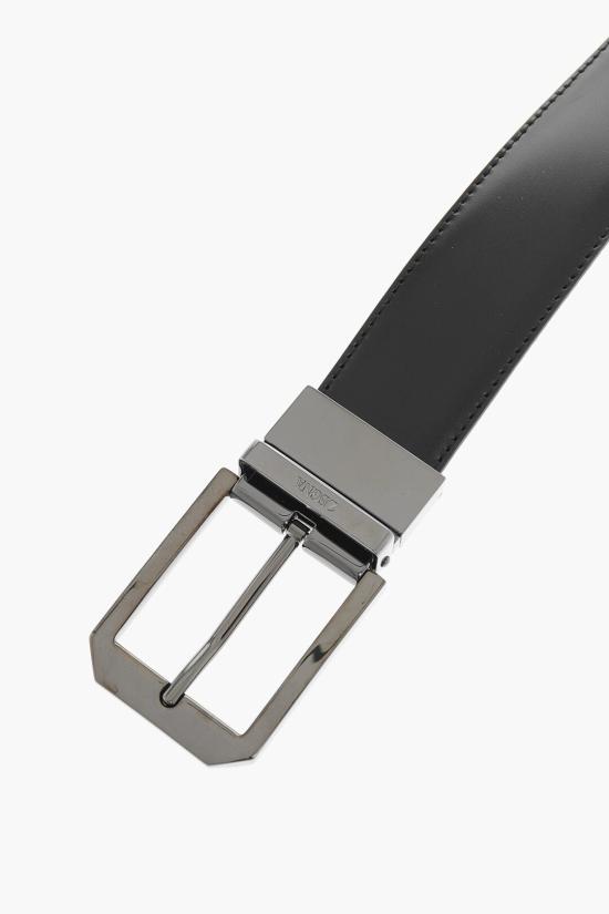  에르메네질도제냐 가죽 벨트 B011RZ LHAVG TBT Black - ERMENEGILDO ZEGNA