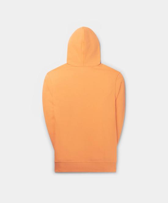  데일리 페이퍼 후드 티셔츠 RIVO 2321104 TANGERINE ORANGE - DAILY PAPER