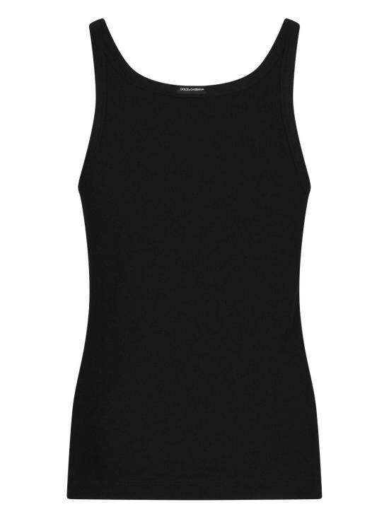  돌체앤가바나 민소매 티셔츠 M8E98J ONO02 N0000 NERO - DOLCE & GABBANA