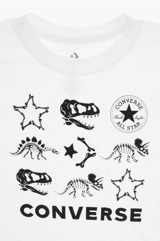  [키즈] 컨버스 스트레이트 팬츠 8CD899 X7B Beige Bianco e Nero - CONVERSE