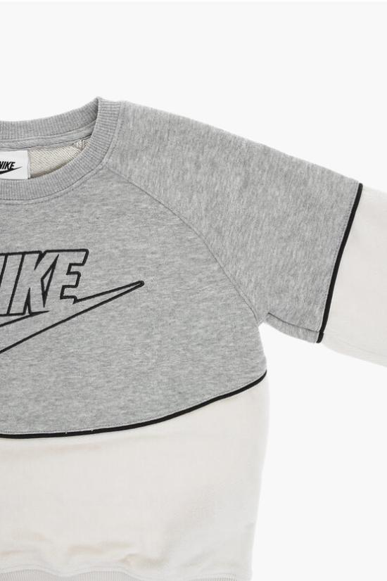  [키즈] 나이키 스트레이트 팬츠 86L198 042 Bianco Grigio - NIKE