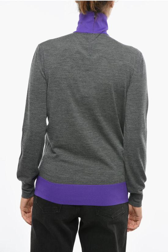  플랜씨 터틀넥 DVCMC51KG0FW003 Z3051 Viola Grigio - PLAN C