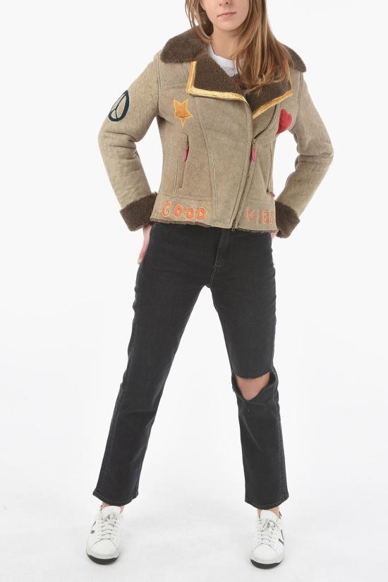  히스토리 리피츠 무스탕 H35C30R10 SH500 122 Beige - HISTORY REPEATS