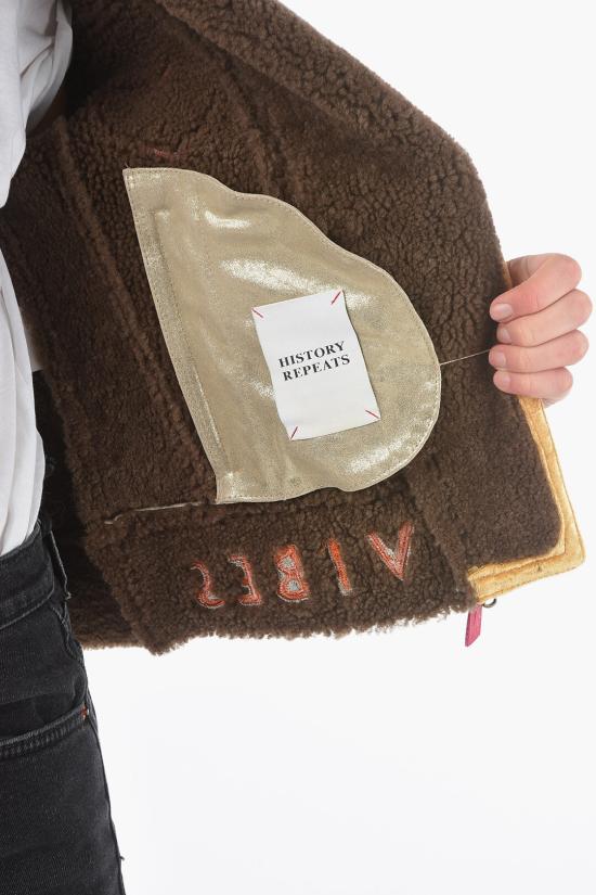  히스토리 리피츠 무스탕 H35C30R10 SH500 122 Beige - HISTORY REPEATS