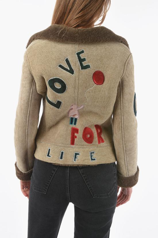  히스토리 리피츠 무스탕 H35C30R10 SH500 122 Beige - HISTORY REPEATS