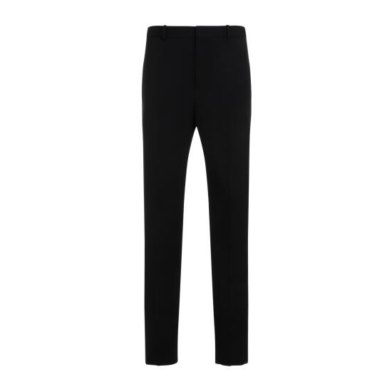  생로랑 스트레이트 팬츠 751477 Y7E63 1000 NOIR - SAINT LAURENT