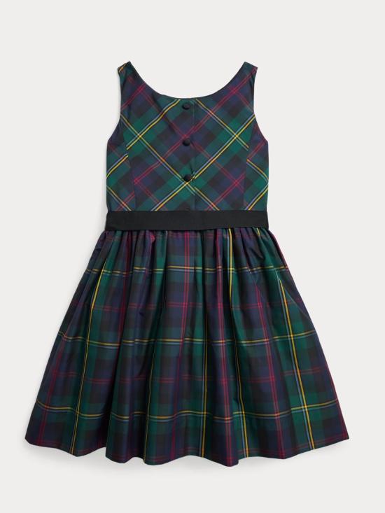  [키즈] 폴로 랄프로렌 원피스 313 919656 001 001 GREEN BLACK MULTI - POLO RALPH LAUREN