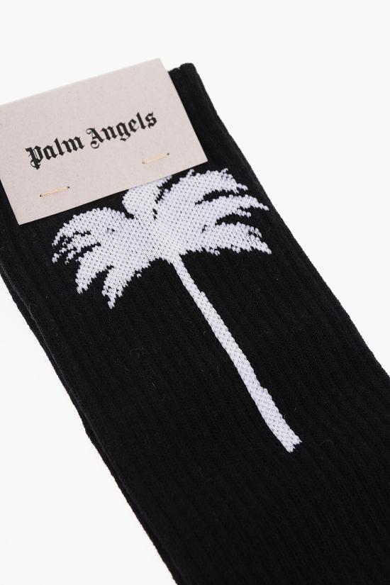  팜앤젤스 양말 PMRA001F22FAB0028484 Nero Bianco e - PALM ANGELS