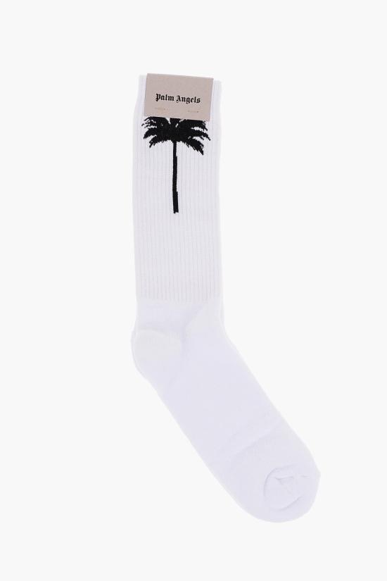  팜앤젤스 양말 PMRA001F22FAB0028484 Nero Bianco e - PALM ANGELS