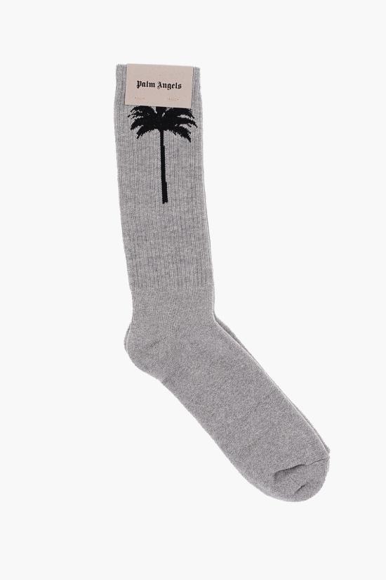  팜앤젤스 양말 PMRA001F22FAB0028484 Nero Bianco e - PALM ANGELS