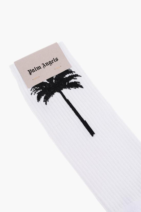  팜앤젤스 양말 PMRA001F22FAB0028484 Nero Bianco e - PALM ANGELS