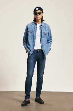 25FW 로이로져스 데님 팬츠 RRU075 D021 0005 C0999 Denim - ROY ROGER'S