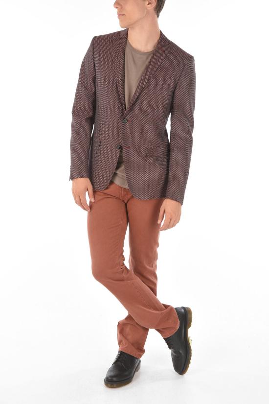  꼬르넬리아니 수트 자켓 XZ49 8166357 040 Burgundy - CORNELIANI