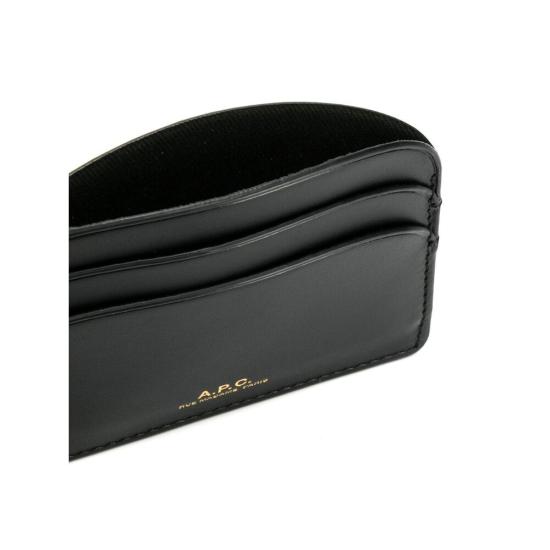  아페쎄 카드지갑 PXAWV F63270 LZZ BLACK - A.P.C.